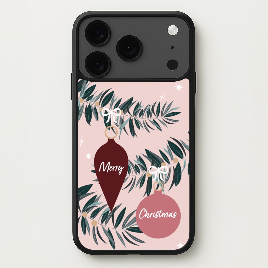 Merry Christmas Phone Case for iPhone 17 Pro Max
