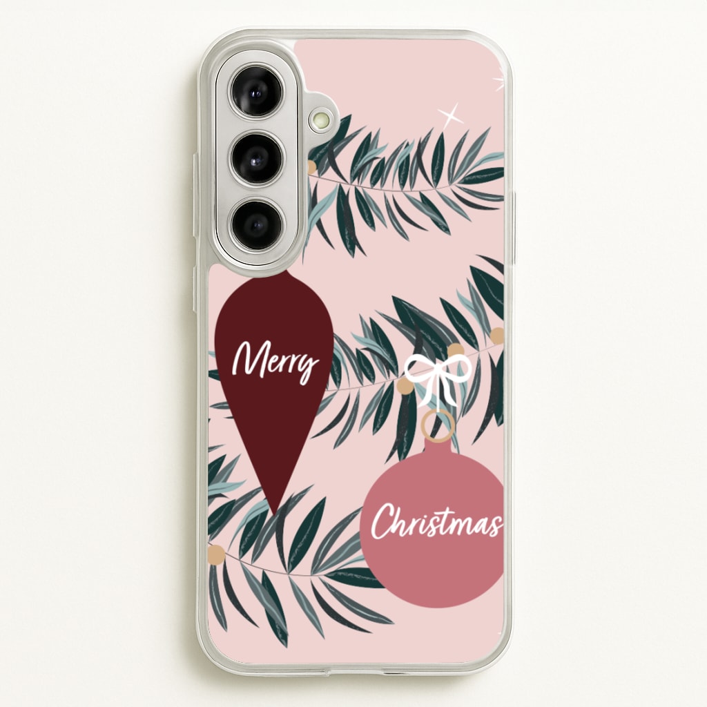 Merry Christmas - Christmas Phone Case for Galaxy A56