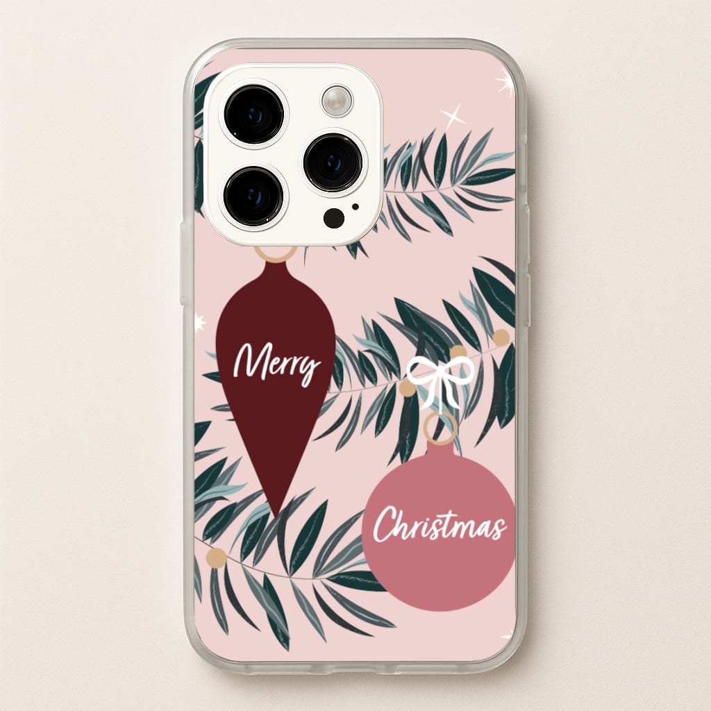 Merry Christmas - Christmas Phone Case for iPhone 15 Pro