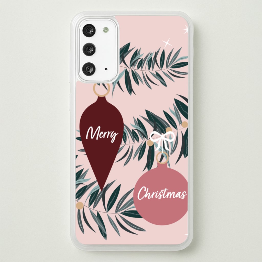 Merry Christmas - Christmas Phone Case for Galaxy Note 20