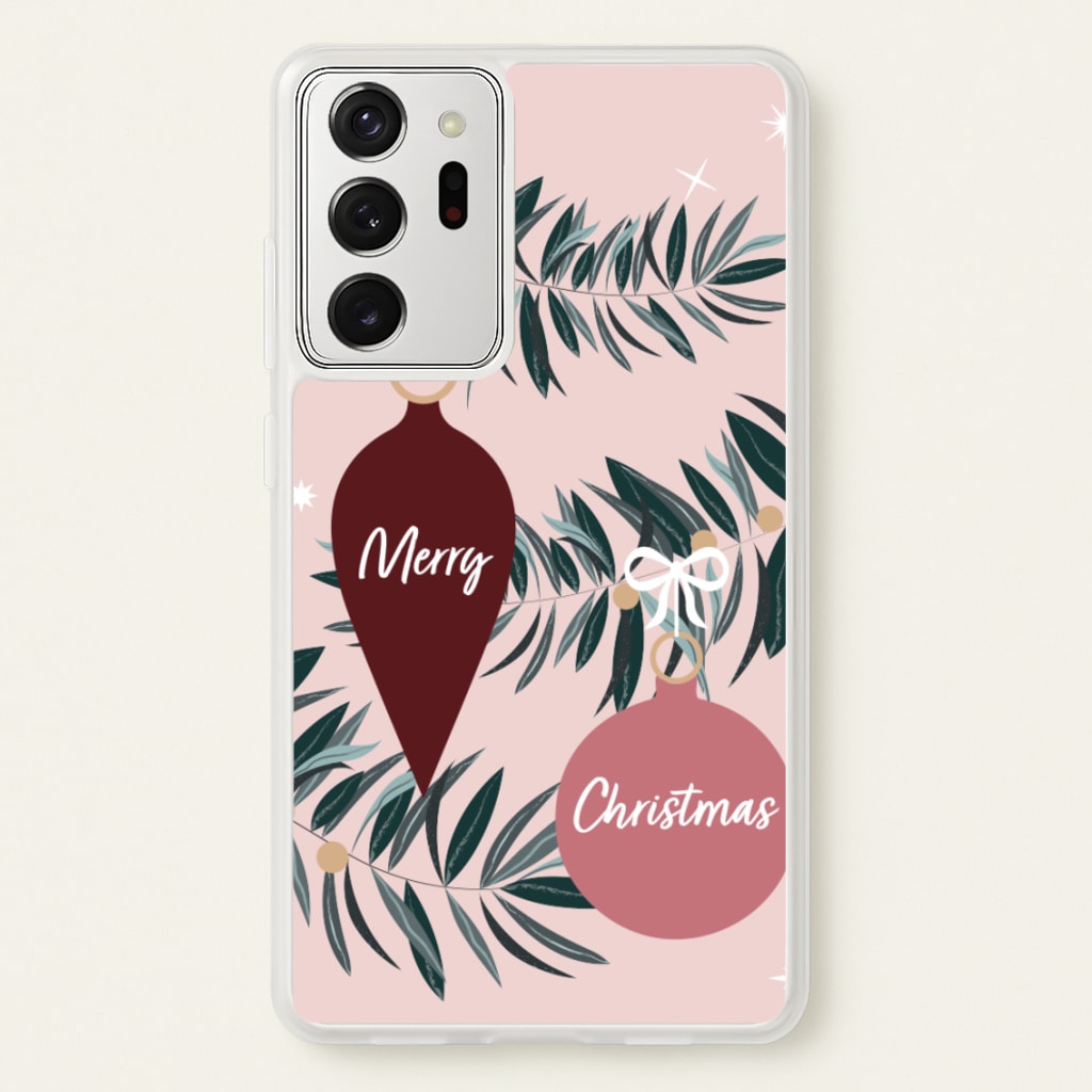 Merry Christmas - Christmas Phone Case for Galaxy Note 20 Ultra