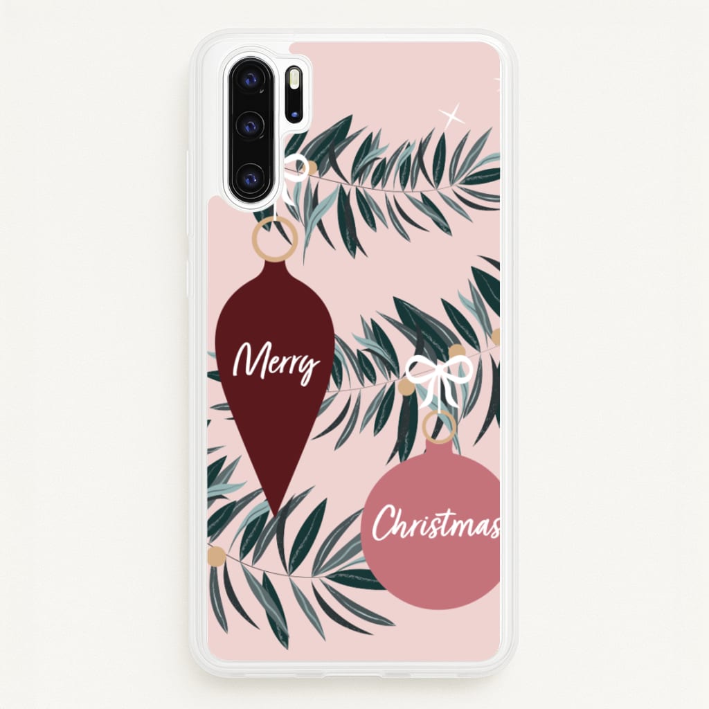 Merry Christmas - Christmas Phone Case for Huawei P30 Pro
