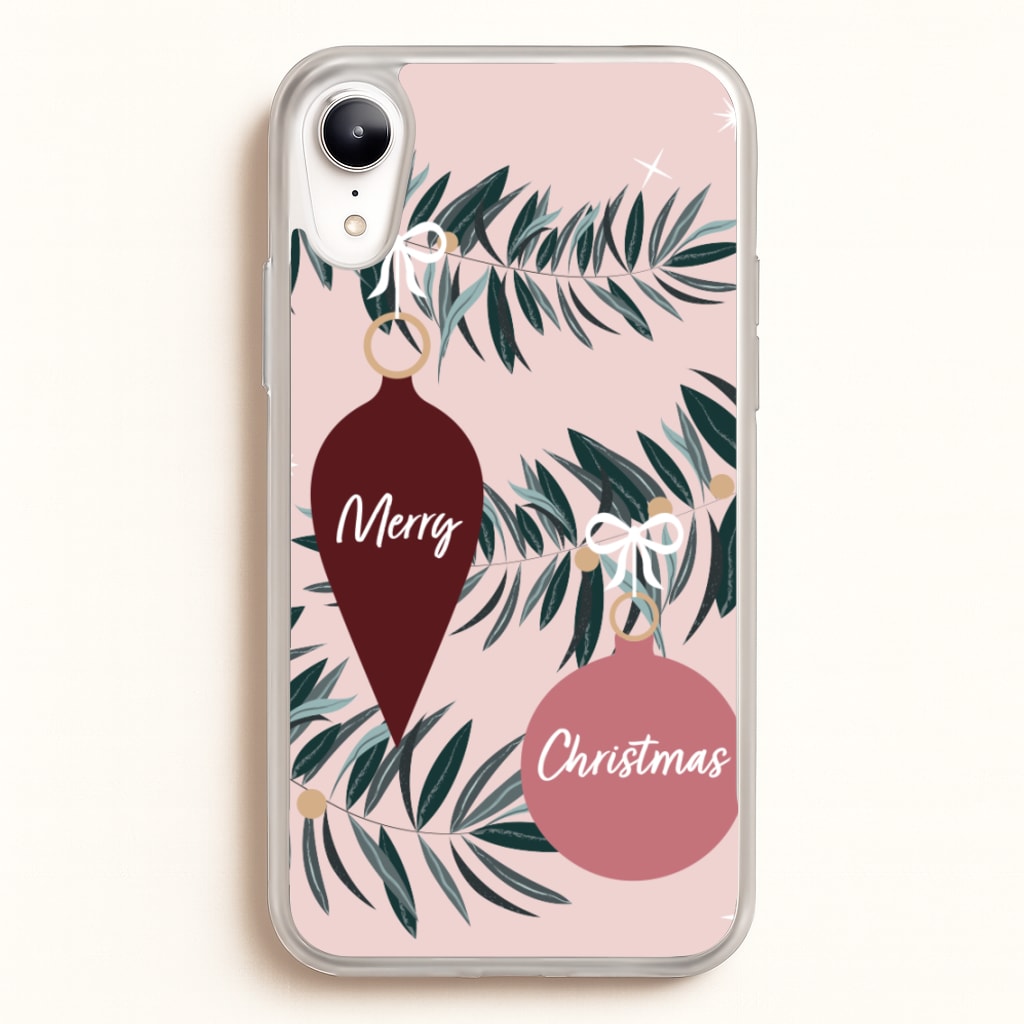 Merry Christmas - Christmas Phone Case for iPhone XR