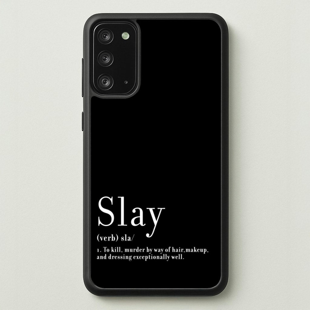 Slay - RuPaul Phone Case for Galaxy Note 20