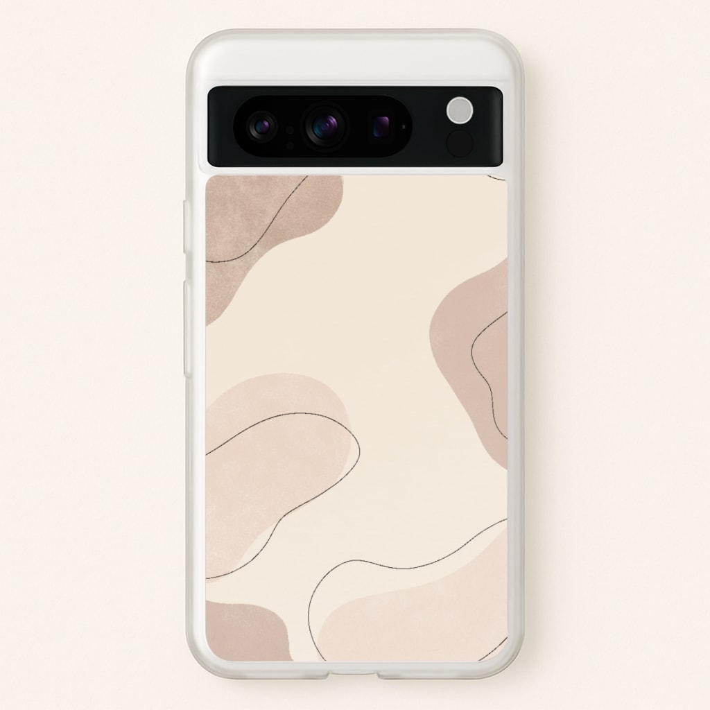 Abstract Beige - Patterns Phone Case for Google Pixel 8 Pro