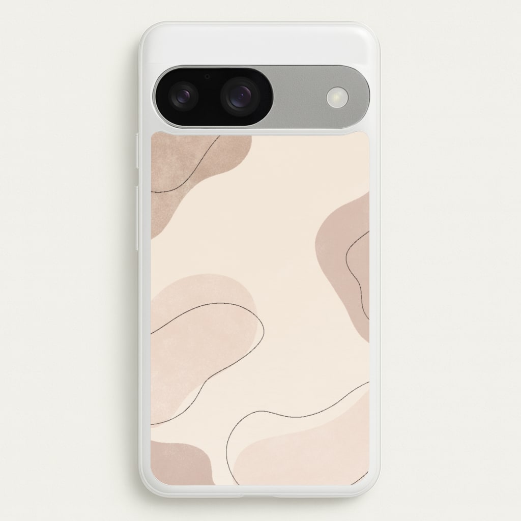 Abstract Beige - Patterns Phone Case for Google Pixel 9 / 9 Pro