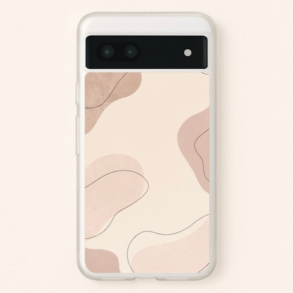 Abstract Beige - Patterns Phone Case for Google Pixel 6a