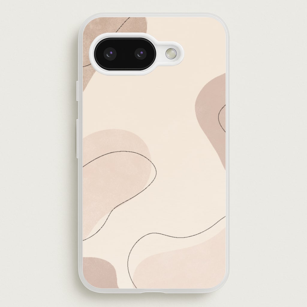 Abstract Beige - Patterns Phone Case for Google Pixel 9a