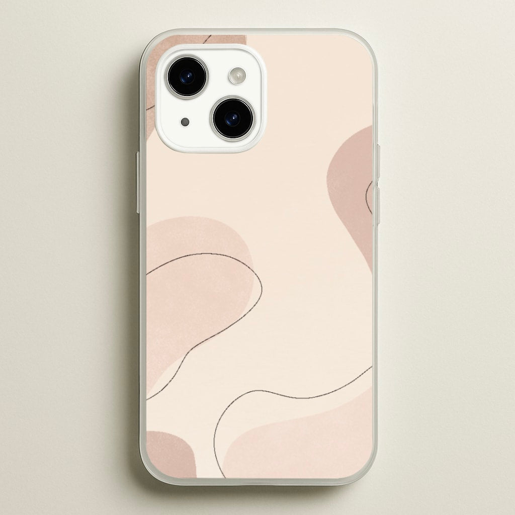 Abstract Beige - Patterns Phone Case for iPhone 15