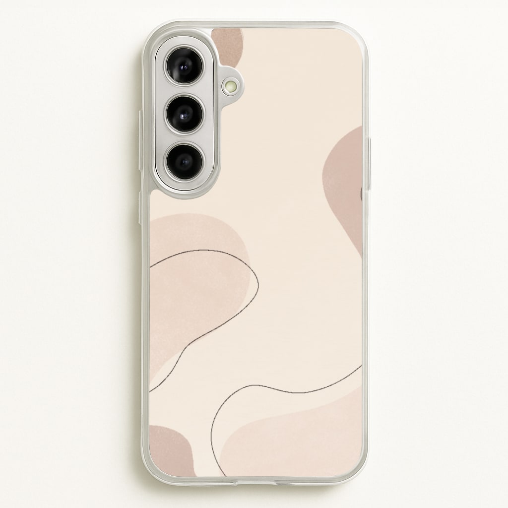 Abstract Beige - Patterns Phone Case for Galaxy A56
