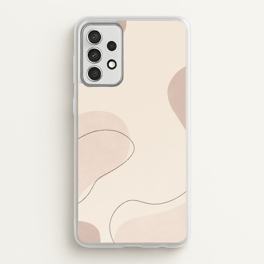 Abstract Beige - Patterns Phone Case for Galaxy A52 / A52s