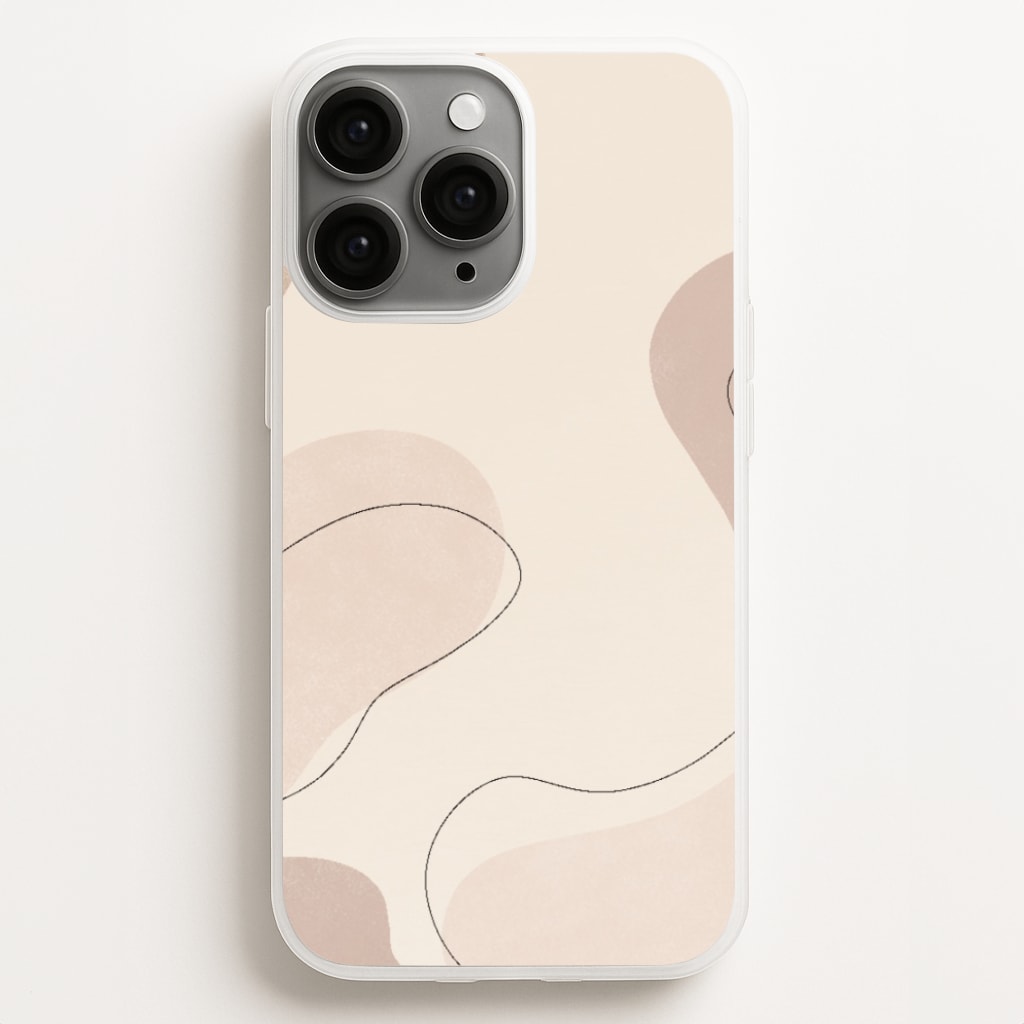Abstract Beige - Patterns Phone Case for iPhone 11 Pro