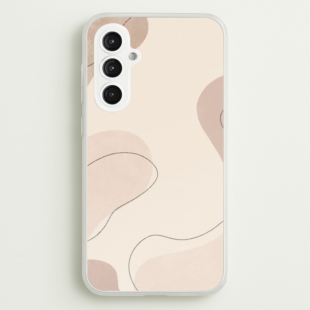 Abstract Beige - Patterns Phone Case for Galaxy S23FE