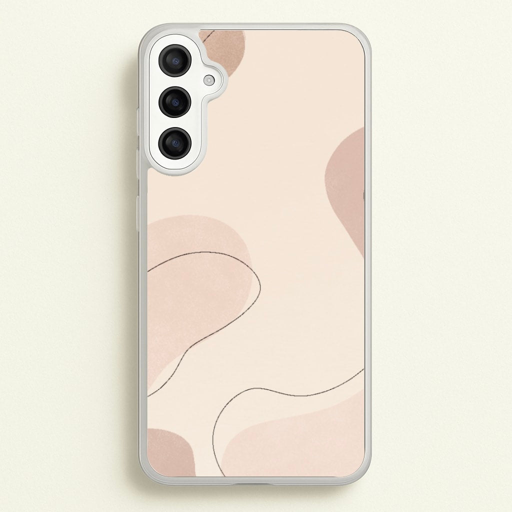 Abstract Beige - Patterns Phone Case for Galaxy A34