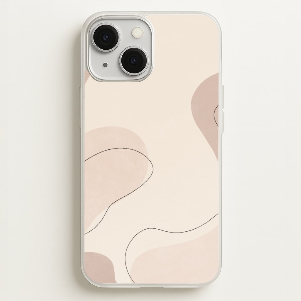 Abstract Beige - Patterns Phone Case for iPhone 13 Mini