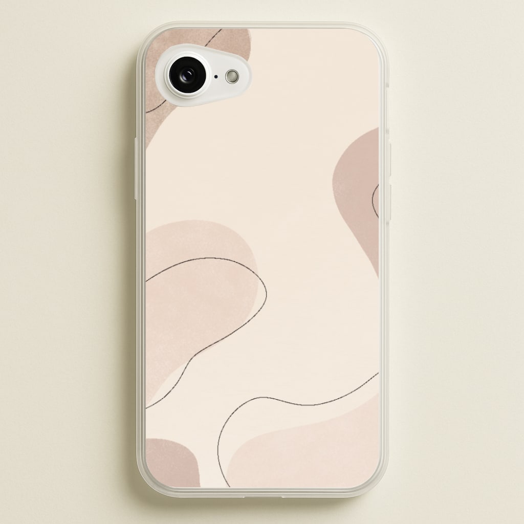 Abstract Beige - Patterns Phone Case for iPhone 16e