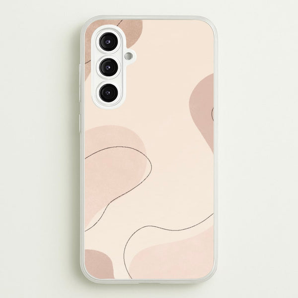 Abstract Beige - Patterns Phone Case for Galaxy A16