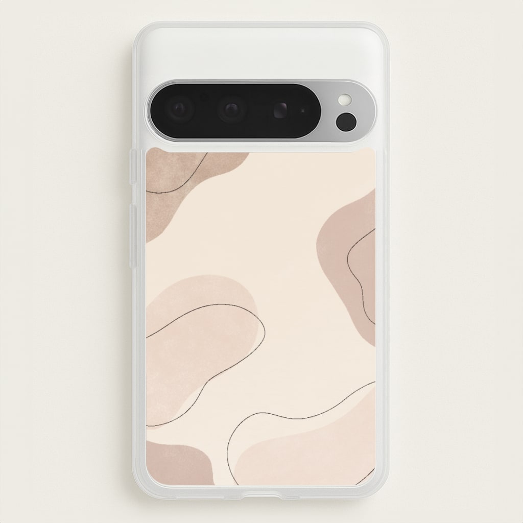 Abstract Beige - Patterns Phone Case for Google Pixel 9 Pro XL