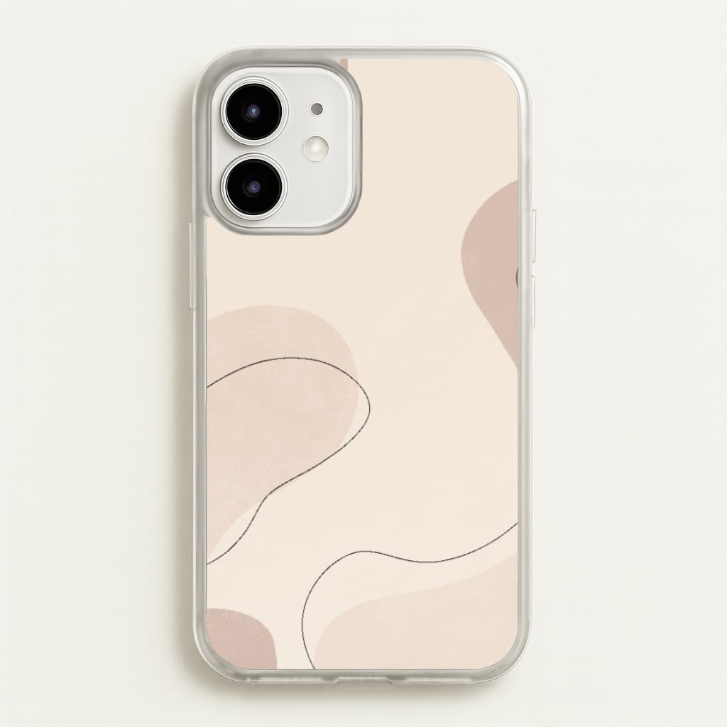 Abstract Beige - Patterns Phone Case for iPhone 12 / 12 Pro