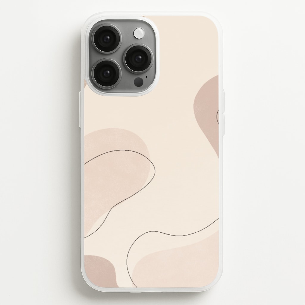 Abstract Beige - Patterns Phone Case for iPhone 13 Pro Max