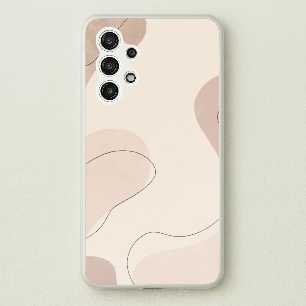 Abstract Beige - Patterns Phone Case for Galaxy A13