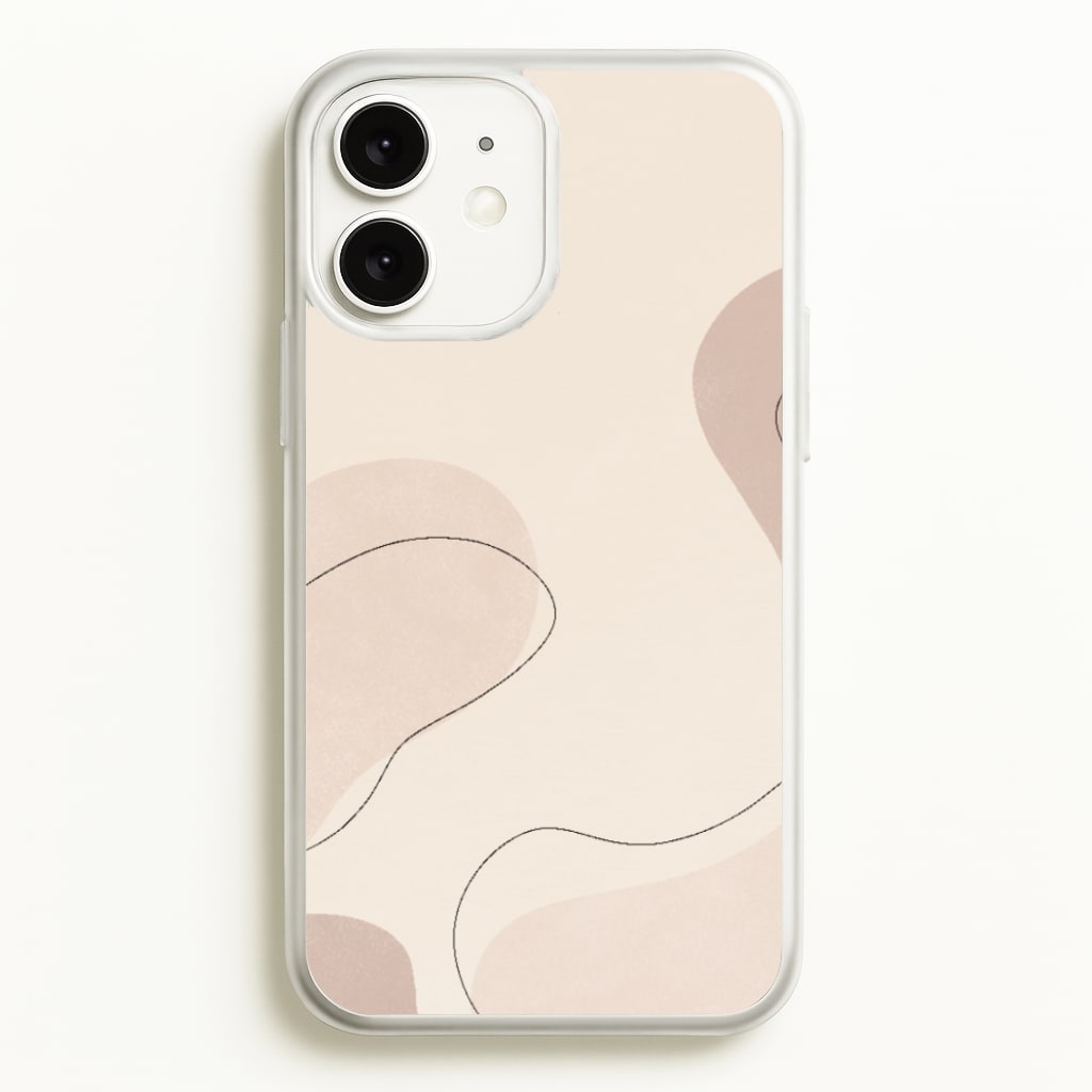 Abstract Beige - Patterns Phone Case for iPhone 11