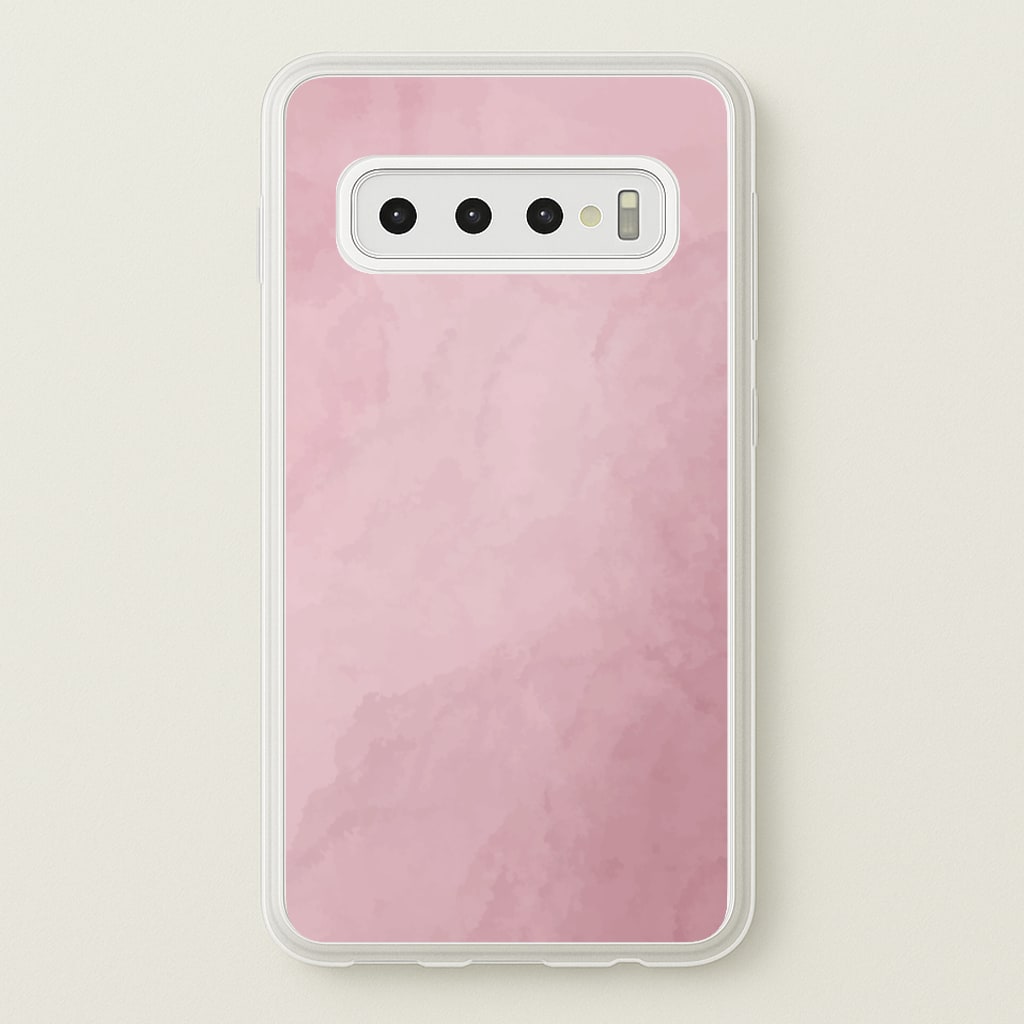 Pink Powder - Patterns Phone Case for Galaxy S10 Plus