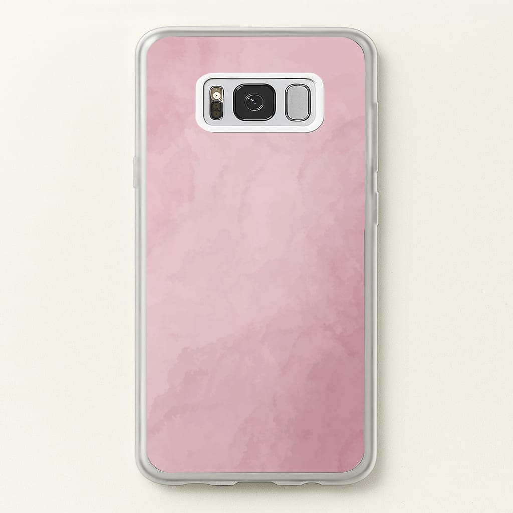 Pink Powder - Patterns Phone Case for Galaxy S8 Plus