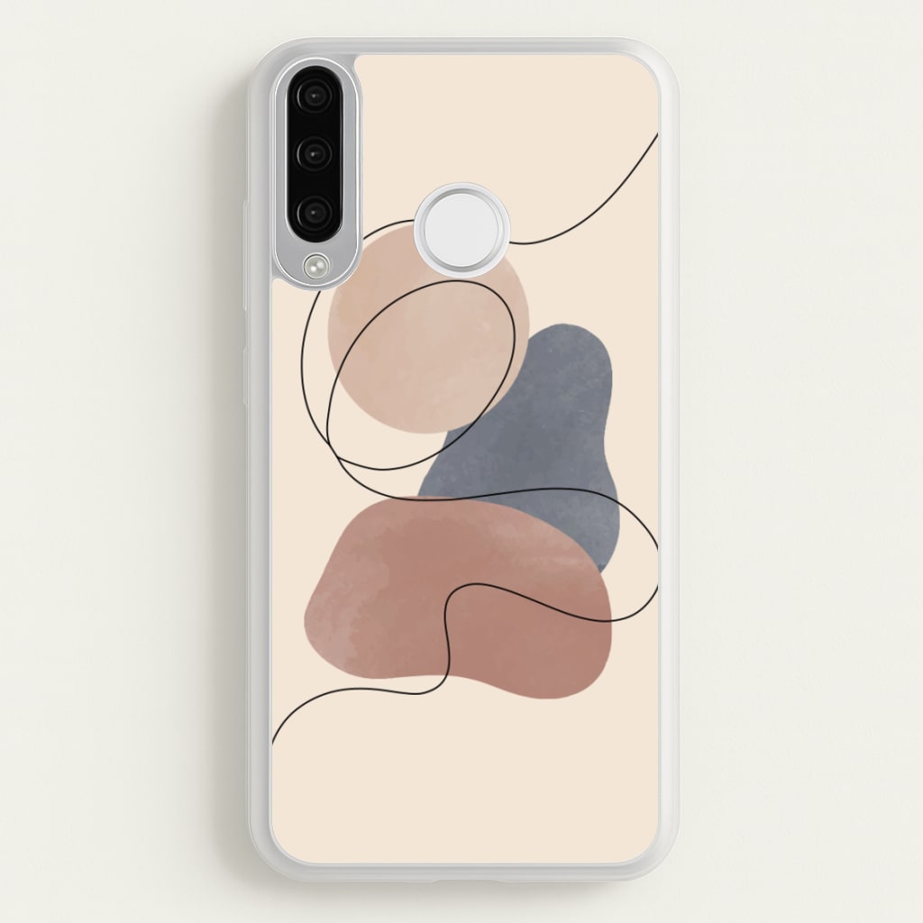 Abstract Pattern XIII - Abstract Pattern Phone Case for Huawei P30 Lite