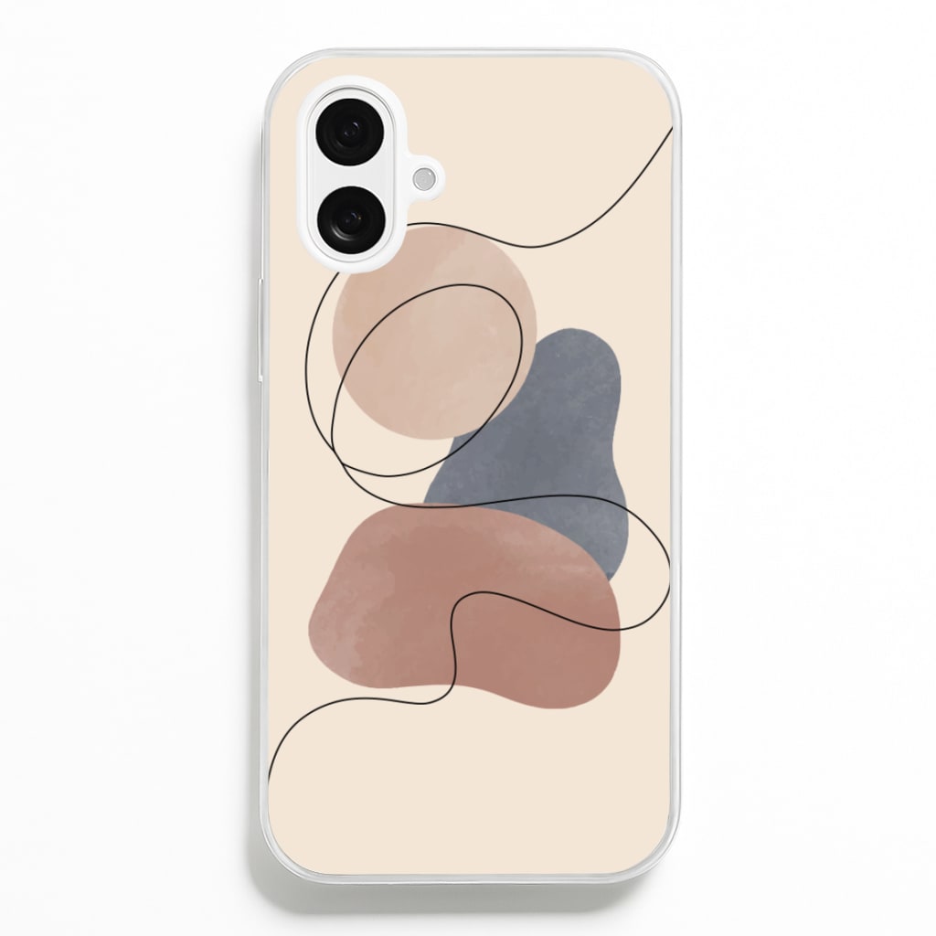 Abstract Pattern XIII - Abstract Pattern Phone Case for iPhone 16 Plus