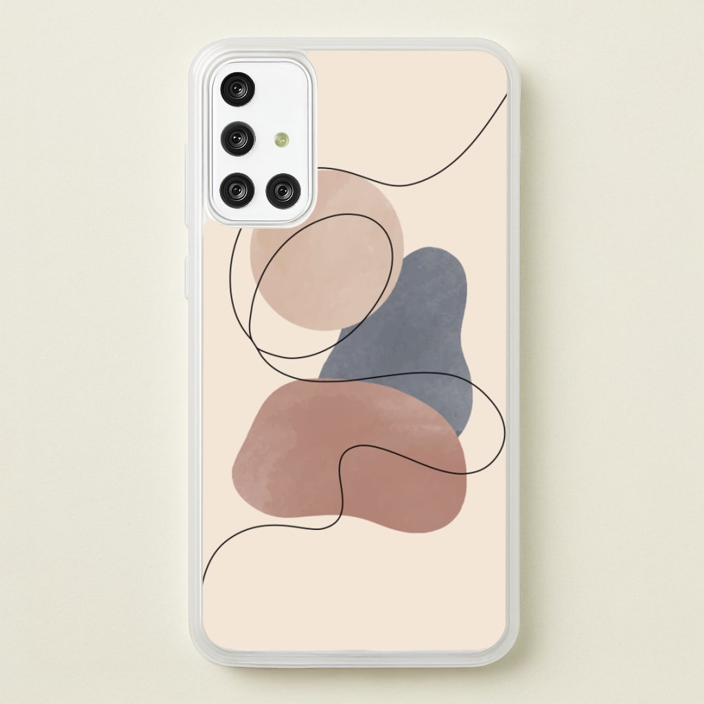 Abstract Pattern XIII - Abstract Pattern Phone Case for Galaxy A71