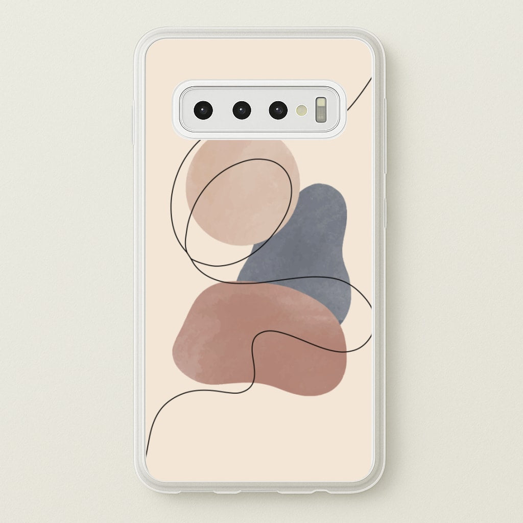 Abstract Pattern XIII - Abstract Pattern Phone Case for Galaxy S10 Plus
