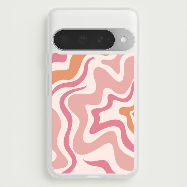 Pink Waves Phone Case for Google Pixel 10 Pro XL
