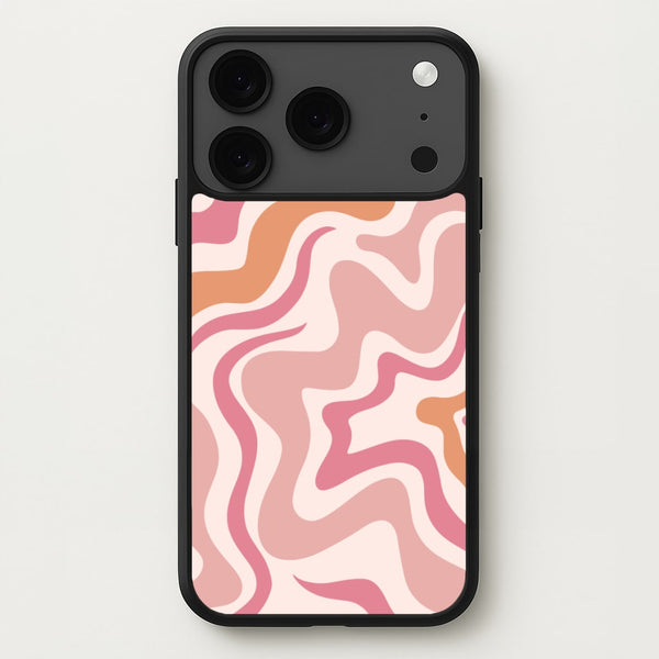 Pink Waves Phone Case for iPhone 17 Pro Max