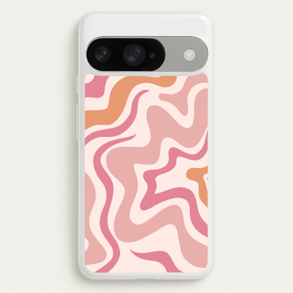 Pink Waves Phone Case for Google Pixel 10 / 10 Pro