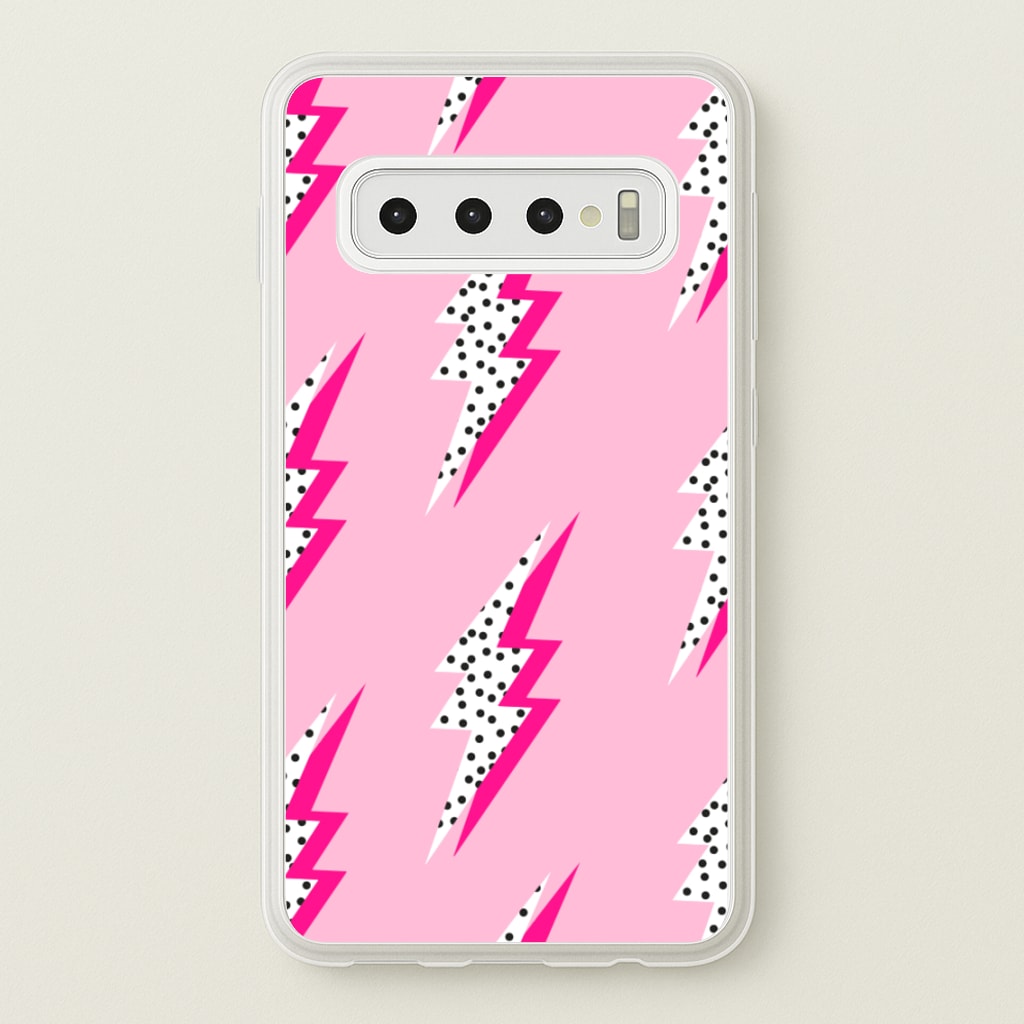 Lightning Bolt - Abstract Phone Case for Galaxy S10 Plus