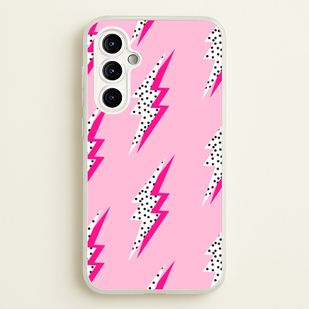 Lightning Bolt - Abstract Phone Case for Galaxy A54