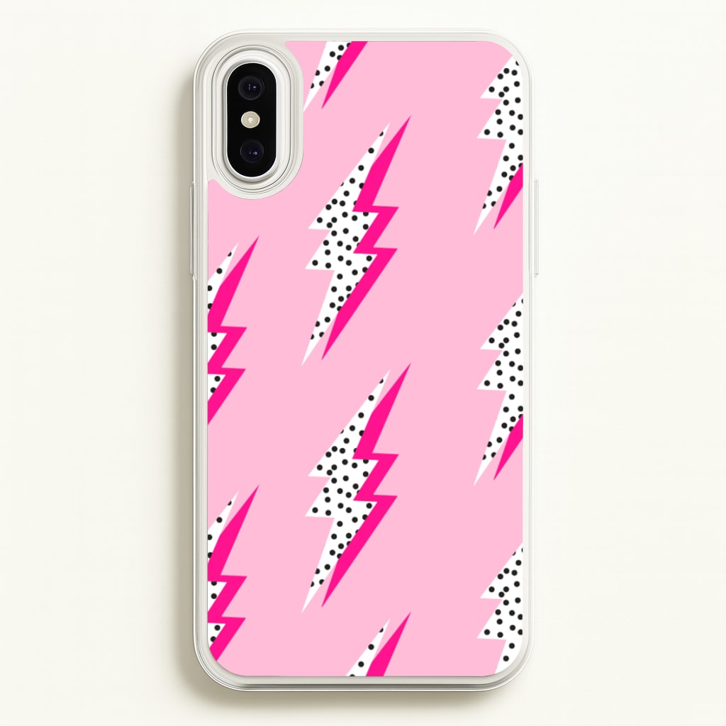 Lightning Bolt - Abstract Phone Case for iPhone XS Max