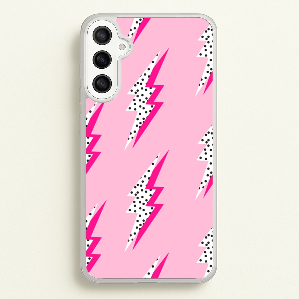 Lightning Bolt - Abstract Phone Case for Galaxy A34
