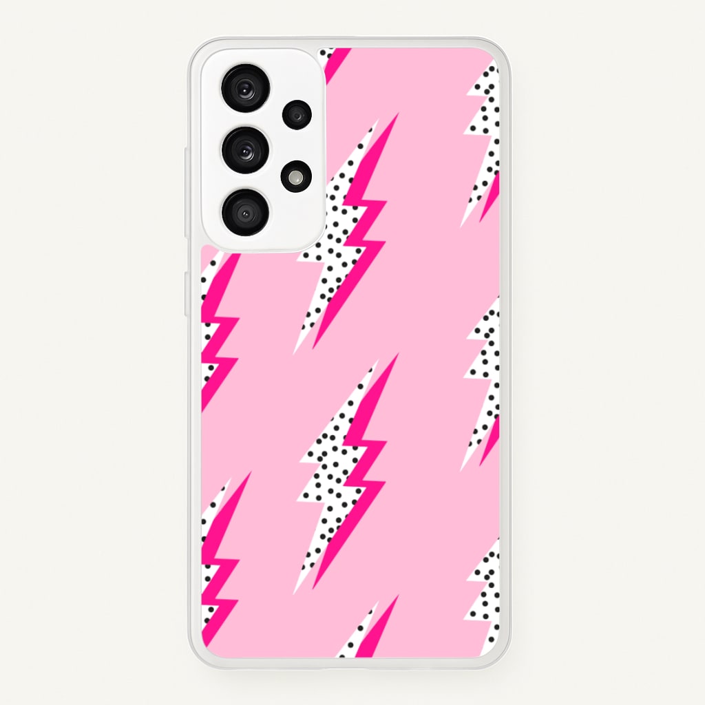 Lightning Bolt - Abstract Phone Case for Galaxy A53