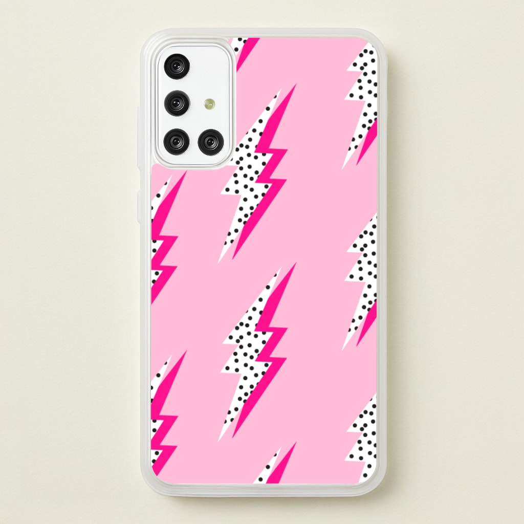 Lightning Bolt - Abstract Phone Case for Galaxy A71