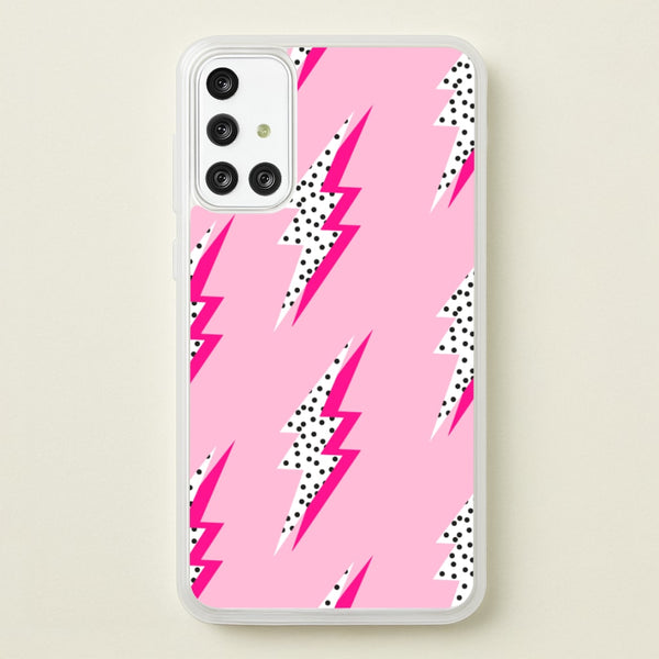 Lightning Bolt - Abstract Phone Case for Galaxy A71