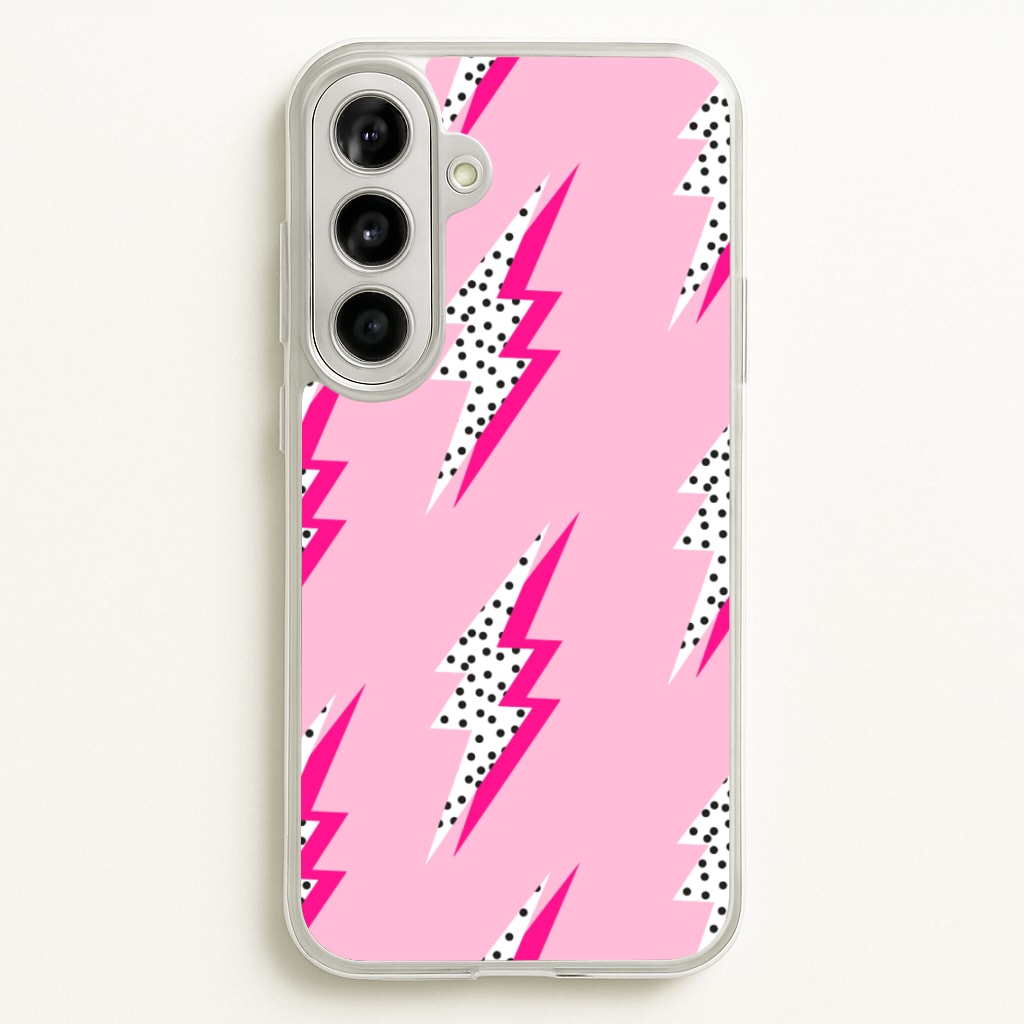 Lightning Bolt - Abstract Phone Case for Galaxy A56