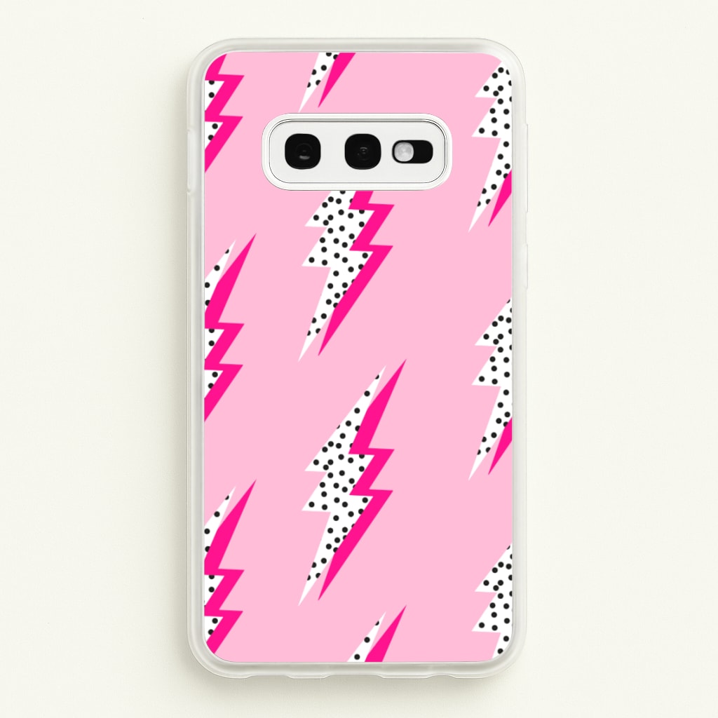 Lightning Bolt - Abstract Phone Case for Galaxy S10e