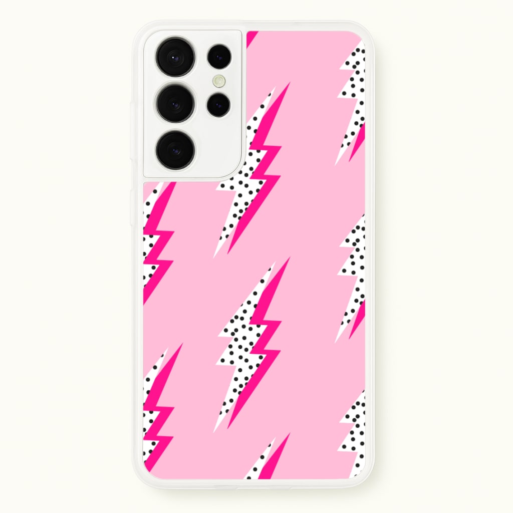 Lightning Bolt - Abstract Phone Case for Galaxy S21 Ultra