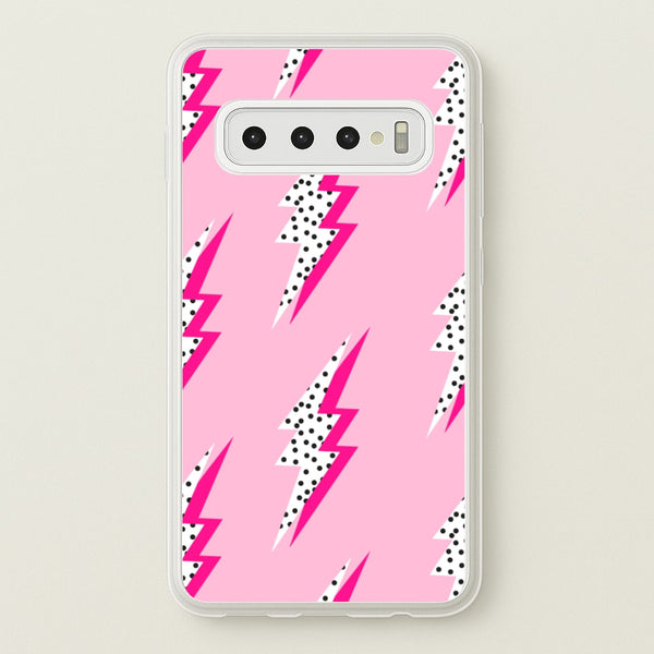 Lightning Bolt - Abstract Phone Case for Galaxy S10