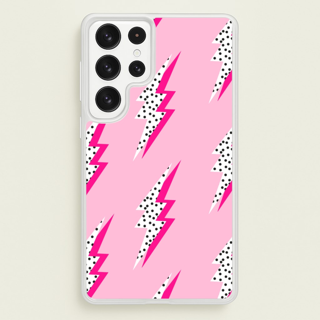 Lightning Bolt - Abstract Phone Case for Galaxy S23 Ultra