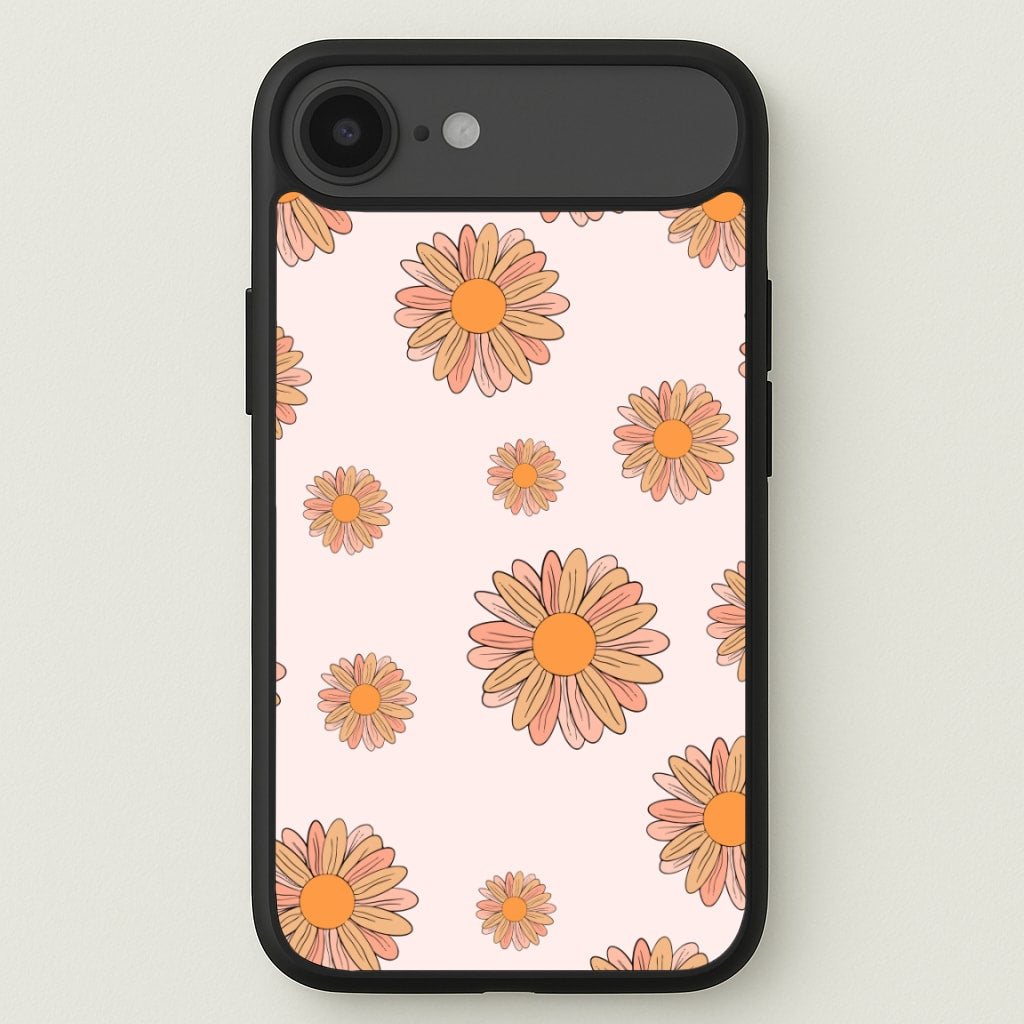 Peach Daisy Phone Case for iPhone 17 Air
