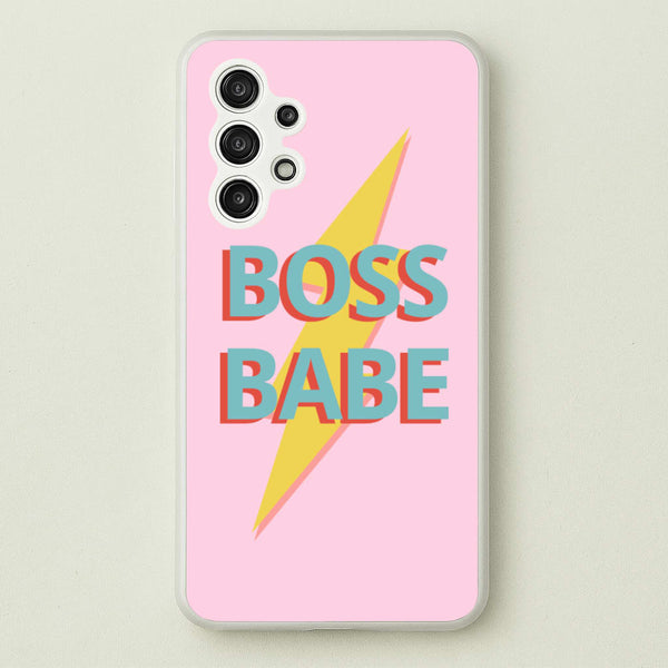 Boss Babe - Sassy Quotes Phone Case for Galaxy A13