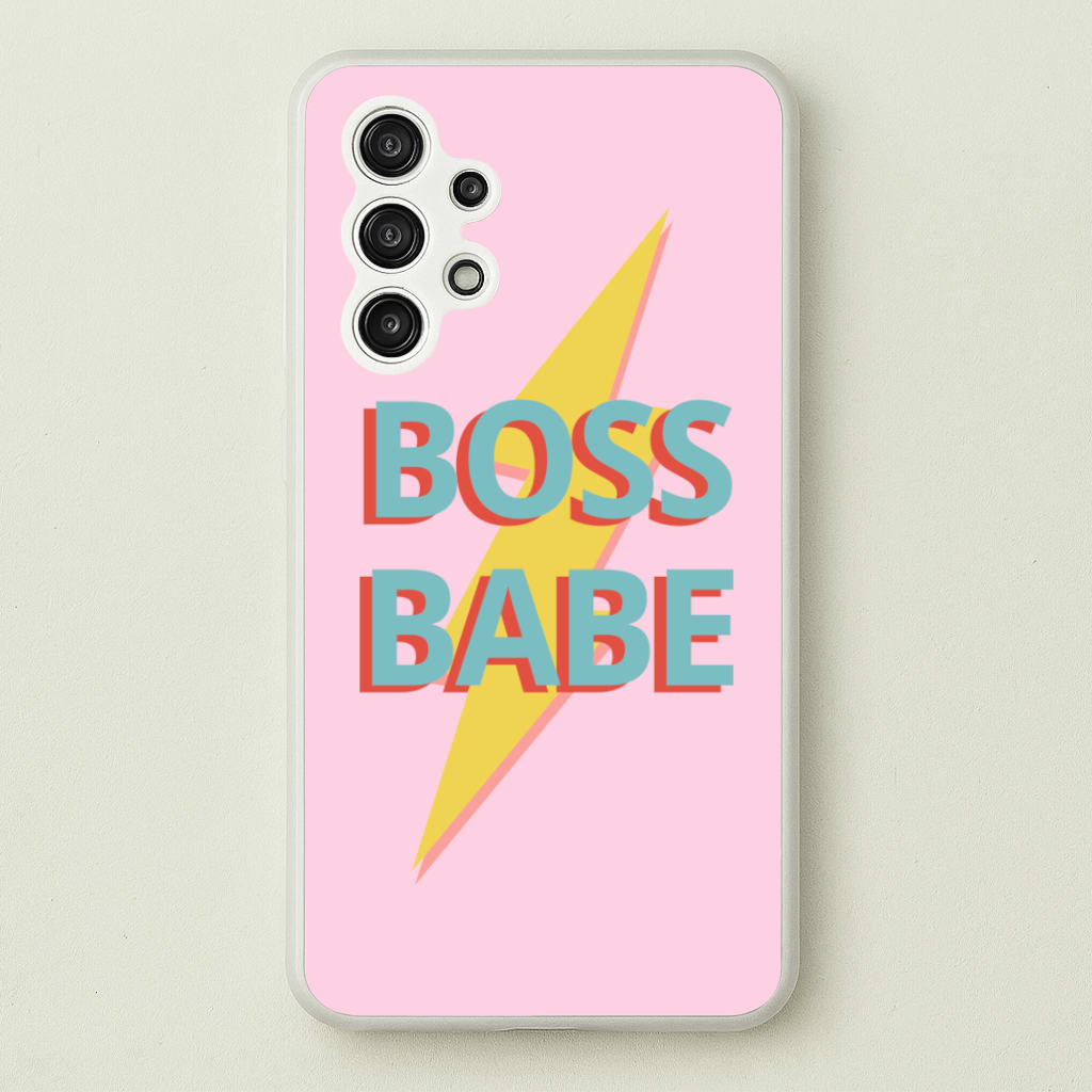 Boss Babe - Sassy Quotes Phone Case for Galaxy A13